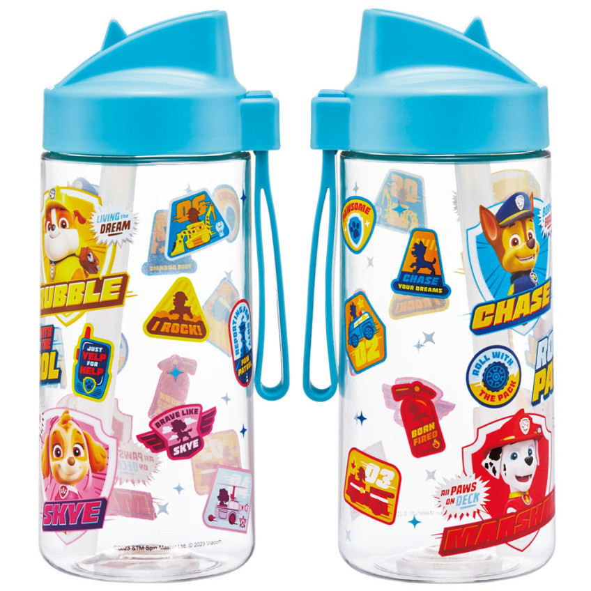[발주상품 2~4 영업일 후 발송예정] 스케이터 퍼피 구조대 캐릭터 스트로 보틀 500ml PSTB5 - 주방·식기 - 하카타몰