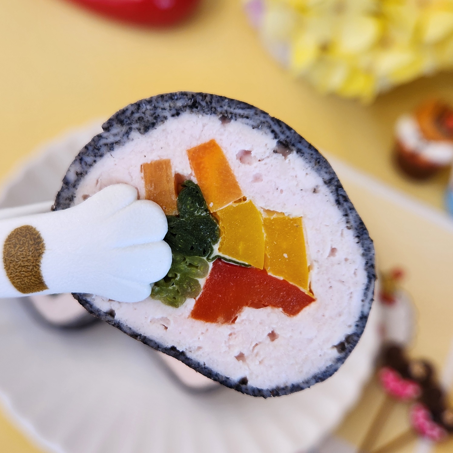 강아지 생일파티 간식 닭가슴살 강아지김밥 이미지 4