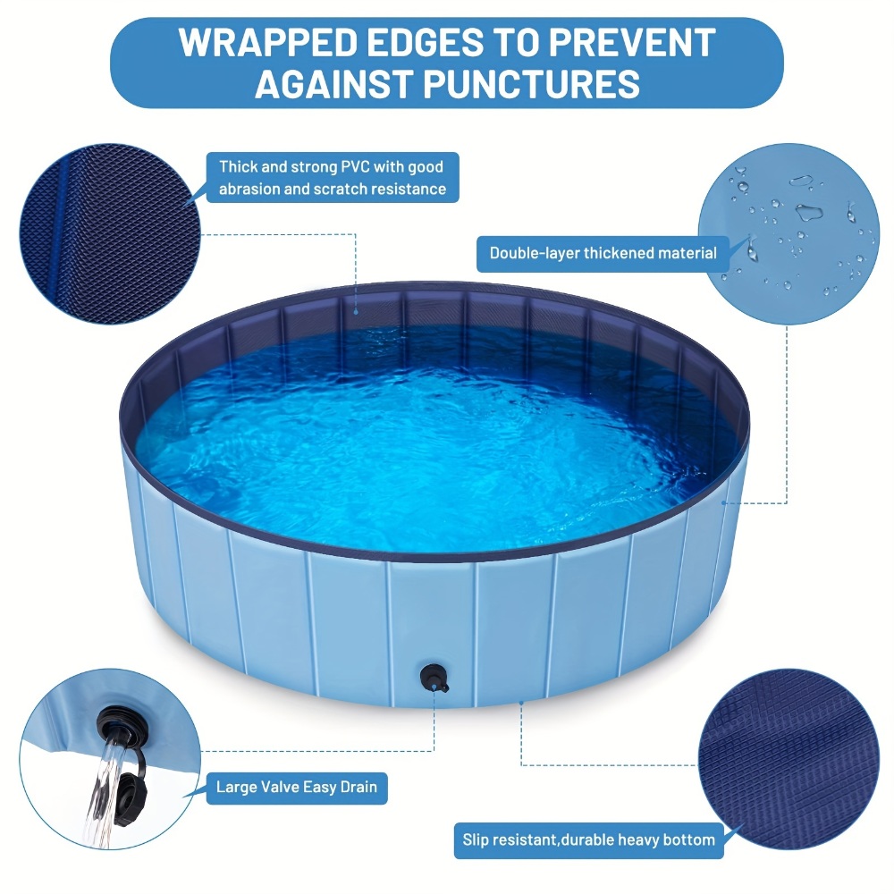 가정용 야외 미니 수영장 원형 휴대형 욕조 가정용 정원 뒤뜰 마당 반려동물