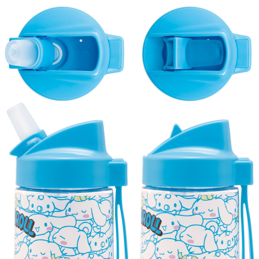 스케이터 산리오 시나모롤 캐릭터 스트로 보틀 500ml PSTB5 - 주방·식기 - 하카타몰