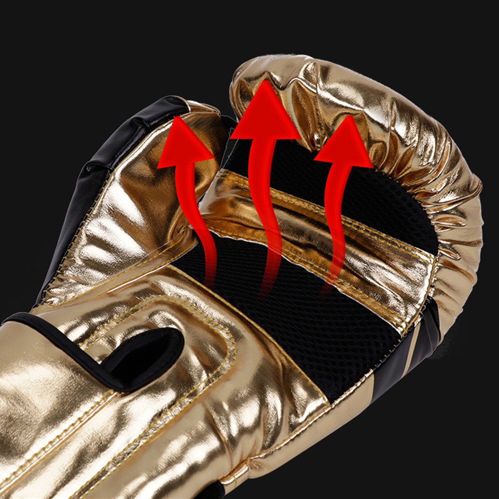 권투 글러브 킥 복싱 MMA 백 스파링 무에타이 12oz, 레드 이미지 6