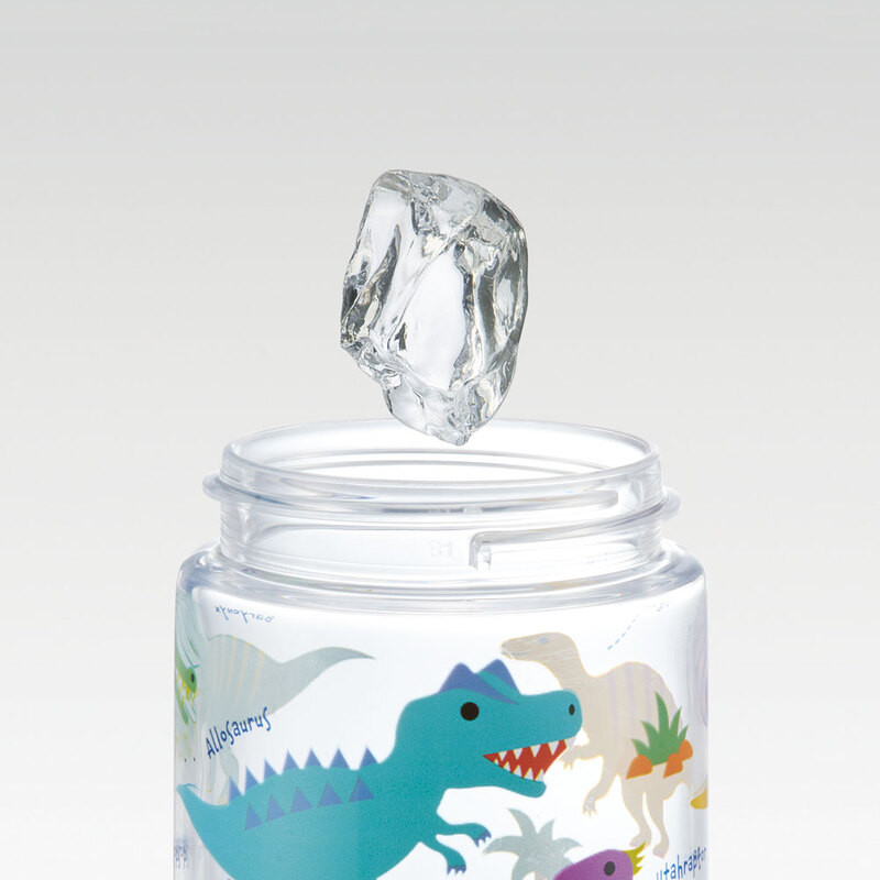 스케이터 DINOSAURS PICTURE BOOK 캐릭터 스트로 보틀 500ml PSTB5 - 주방·식기 - 하카타몰
