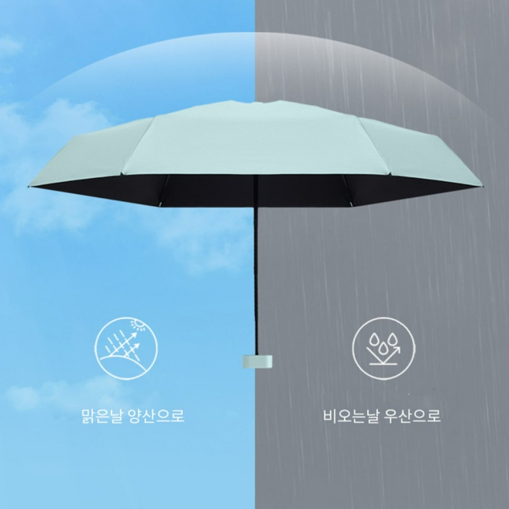 백패킹우산 트레킹 방수 여행용 등산 중학생 캡슐 아웃도어 포켓 초소형 - 상세 이미지 5