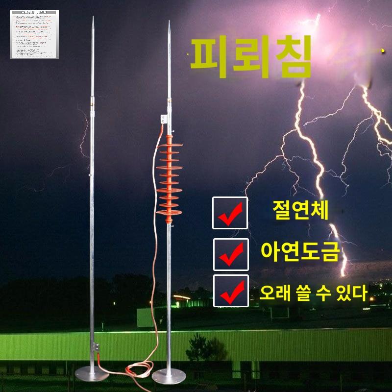 피뢰침 옥상 건물 천둥 상가 접지봉 독일 보호 가정용 - 상품 이미지