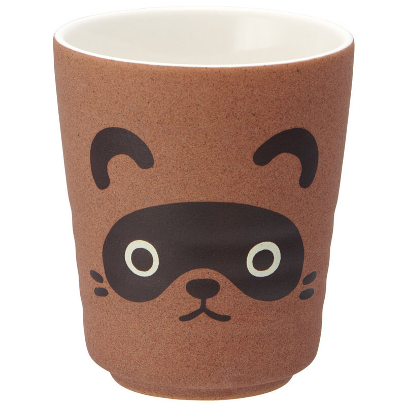 [발주상품 2~4 영업일 후 발송예정] 스케이터 너구리 TANUKI 캐릭터 도자기 찻잔 260ml CHYN2 - 하카타몰