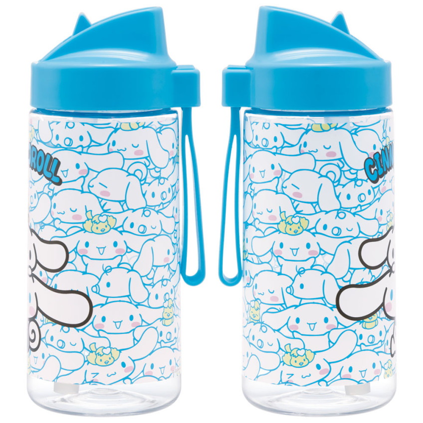 스케이터 산리오 시나모롤 캐릭터 스트로 보틀 500ml PSTB5 - 주방·식기 - 하카타몰