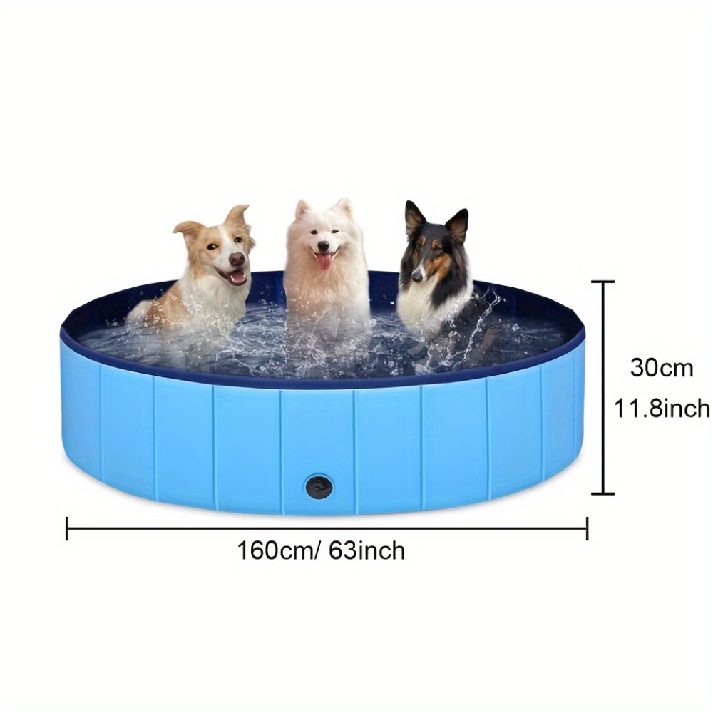 가정용 야외 미니 수영장 원형 휴대형 욕조 가정용 정원 뒤뜰 마당 반려견 반려묘 반려동물