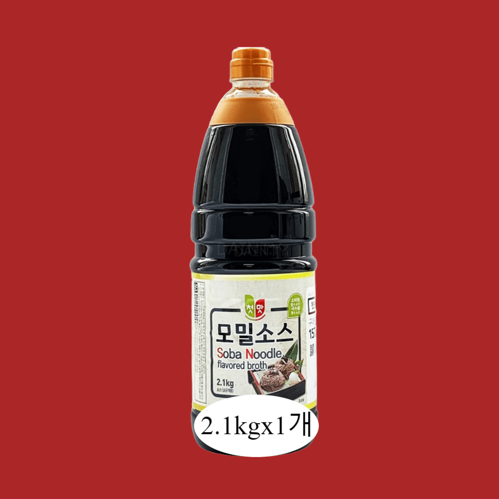 모밀소스  2.1kg x 1개 : 맘앤라이프스토리