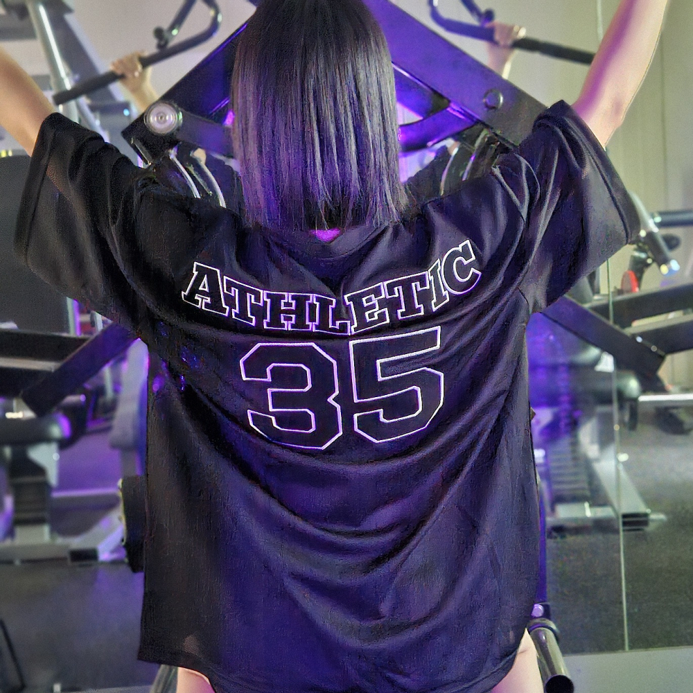 삼디오백 럭비져지 럭비티 오버핏 메쉬 반팔 티셔츠 남녀공용 - 상세 이미지 5