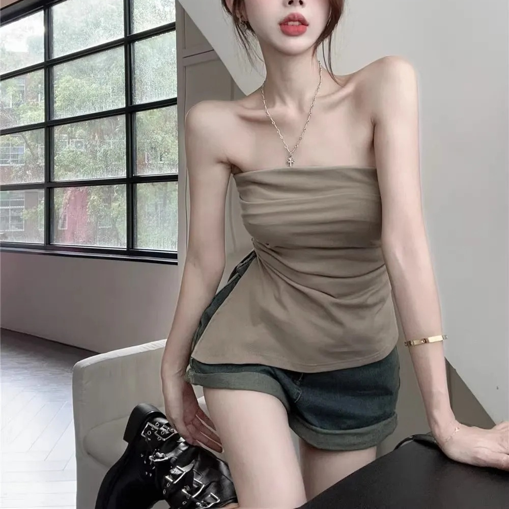 라디오스타 874회 허니제이 티셔츠 튜브탑 민소매 오프숄더 의상 옷 패션 - 메인 이미지