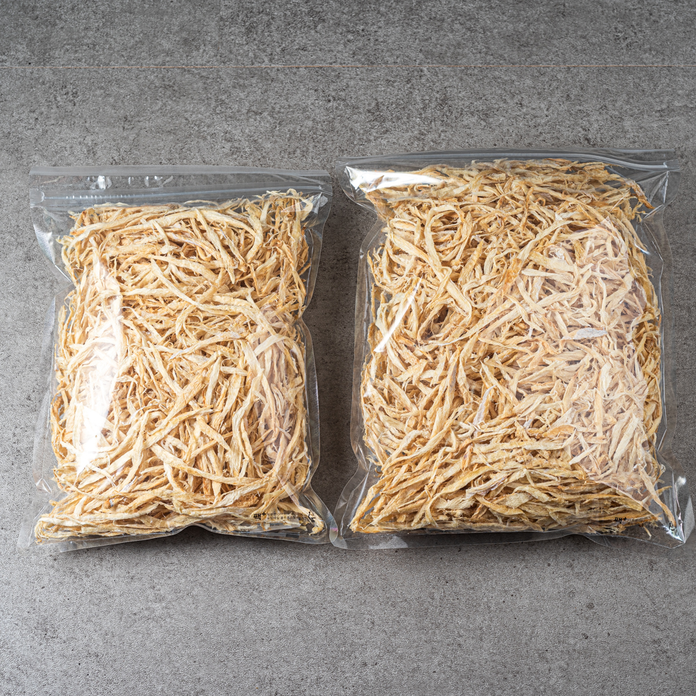 황태실채 가시제거 500g 300g 1kg 먹태구이채 먹태채 대용량 - 상세 이미지 3