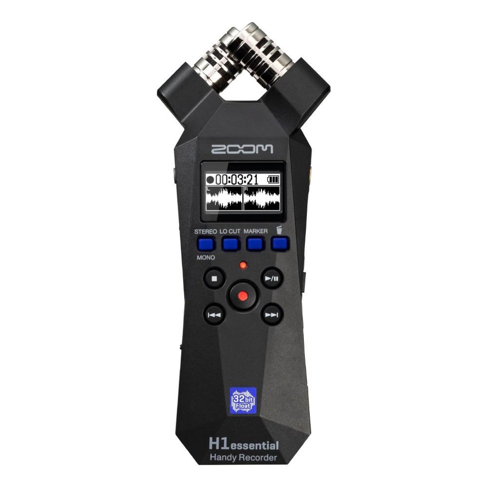 줌 Zoom h1 에센셜 녹음기 보이스레코더 팟캐스트 연주 ASMR 인터뷰 USB 마이크 - 상품 이미지