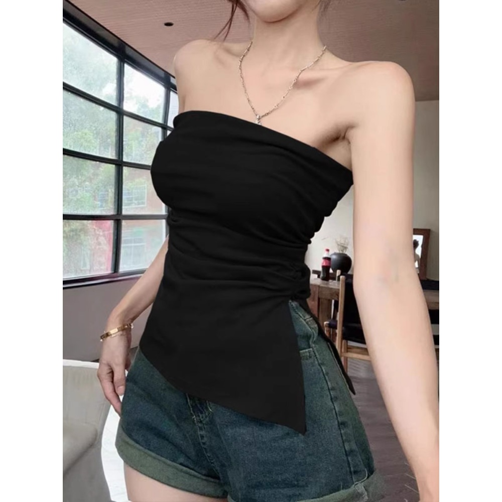 라디오스타 874회 허니제이 티셔츠 튜브탑 섹시한 여름 의상 옷 패션 - 상세 이미지 2