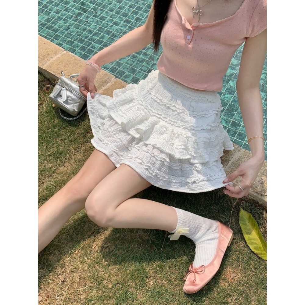 미녀와 순정남 34회 한수아 스커트 치마 공마리 레이스 캉캉 의상 옷 패션 - 상세 이미지 5