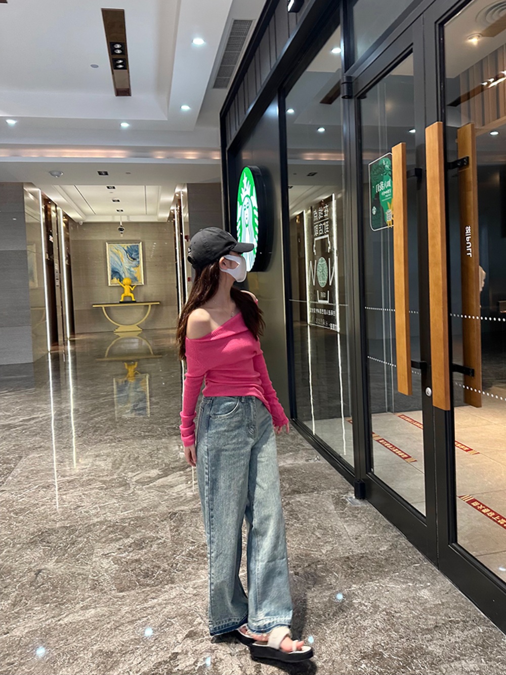 용감무쌍 용수정 48회 임주은 티셔츠 오프숄더 최혜라 핫핑크 슬림 의상 옷 패션 - 상세 이미지 4