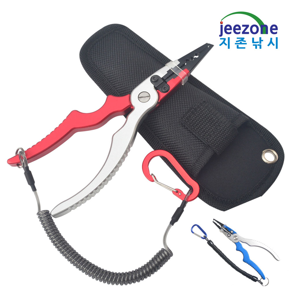 낚시 플라이어 피싱 니퍼 펜치 낚시용 멀티 플라이어 스플릿링 플라이어 - 메인 이미지