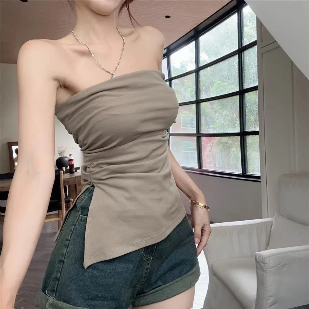 라디오스타 874회 허니제이 티셔츠 튜브탑 민소매 오프숄더 의상 옷 패션 - 상세 이미지 2