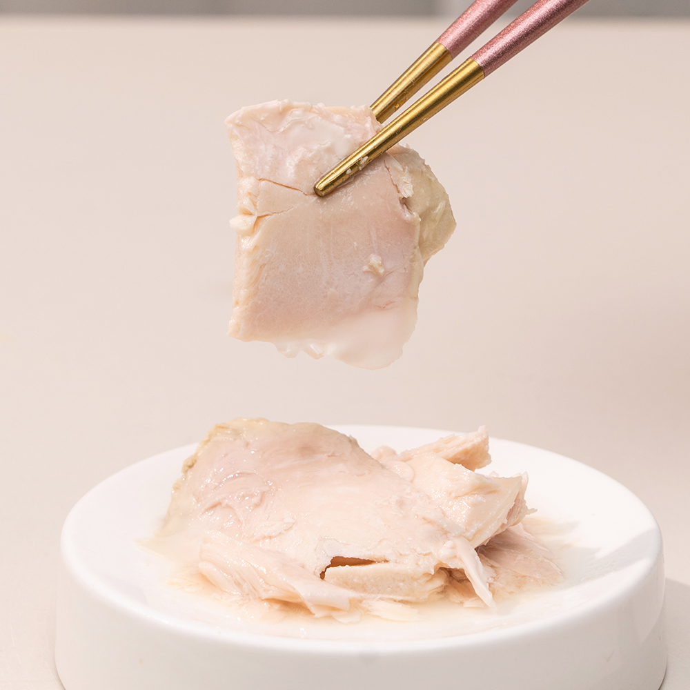 수비드 닭안심 부드러운 촵촵 고양이 강아지 통살 육포 칭찬 보상 훈련 단백질 고급 간식 닭고기, 300g, 1개 - 상세 이미지 3