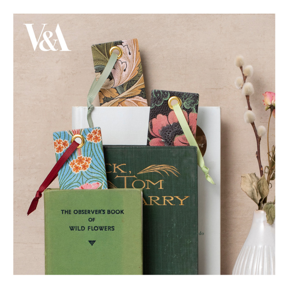 영국if사 고급 북마크 V&A 스페셜 가죽책갈피 - 상품 이미지