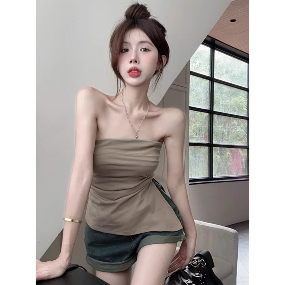 라디오스타 874회 허니제이 티셔츠 튜브탑 섹시한 여름 의상 옷 패션 - 상세 이미지 5