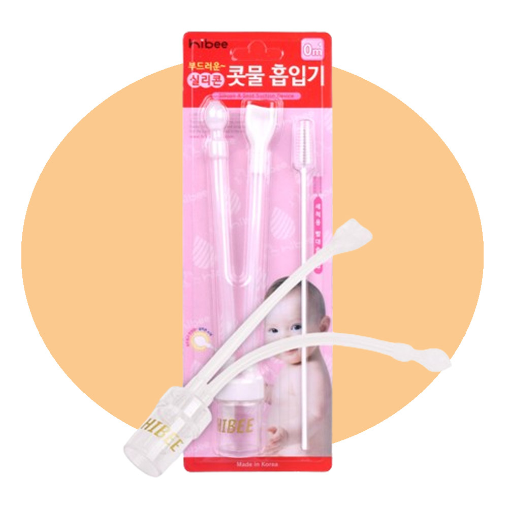 하이비 실리콘 콧물흡입기1P 아기콧물흡입기 - 상품 이미지