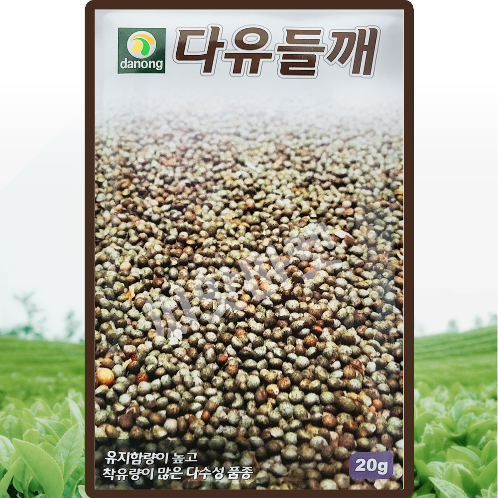 다농 다유들깨 씨앗 20g 다수확 토종 들깨씨 종자 : 산들마켓샵