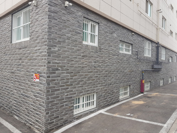 철평석 패널타일 300x70x15T / 하다건재 천연석타일