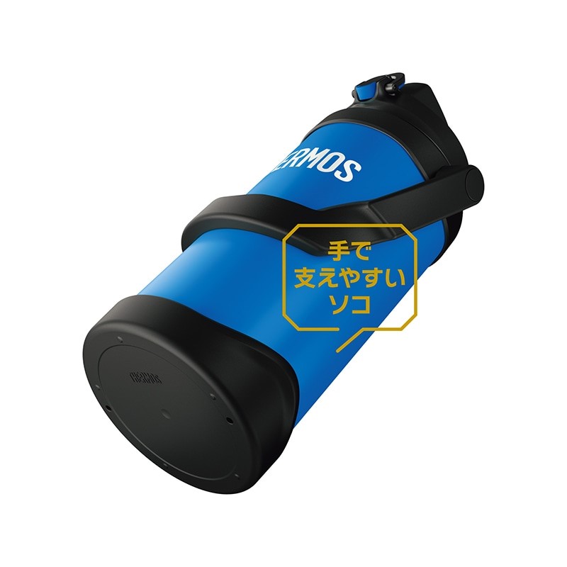 써모스 Thermos 저그 스포츠 진공 단열 보온병 텀블러 2L FJQ-2000 블루 - 상세 이미지 3