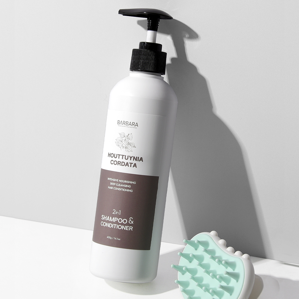 바르바라 어성초 맥주효모 탈모 완화 샴푸