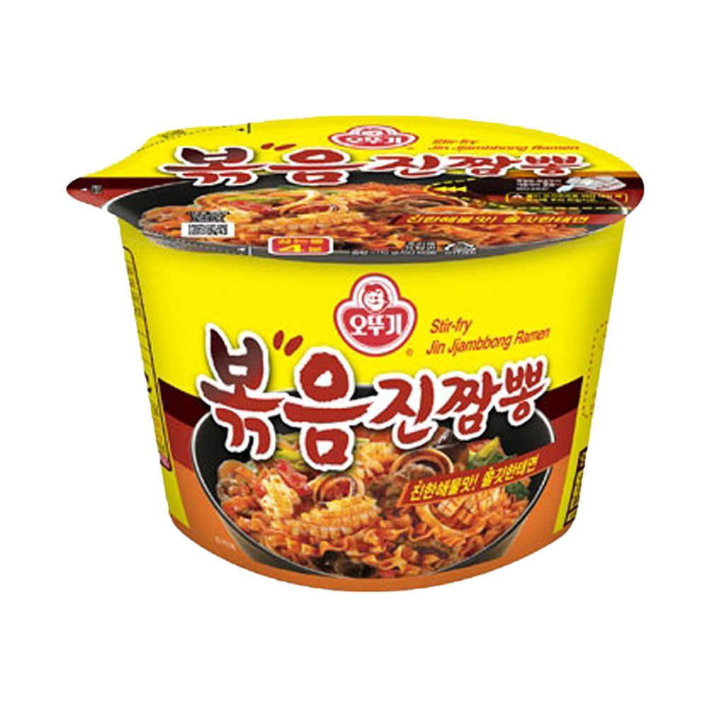 오뚜기 볶음진짬뽕 큰컵라면 110g, 1개