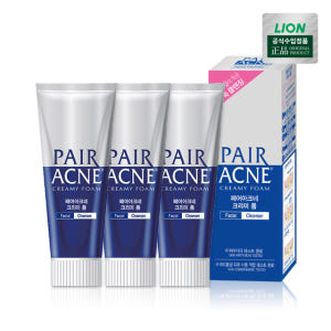 페어아크네 크리미폼 80g 본품 x 3개/지성피부 저자극 솔직 후기 | 피부 타입별 분석 - 상품 이미지 1