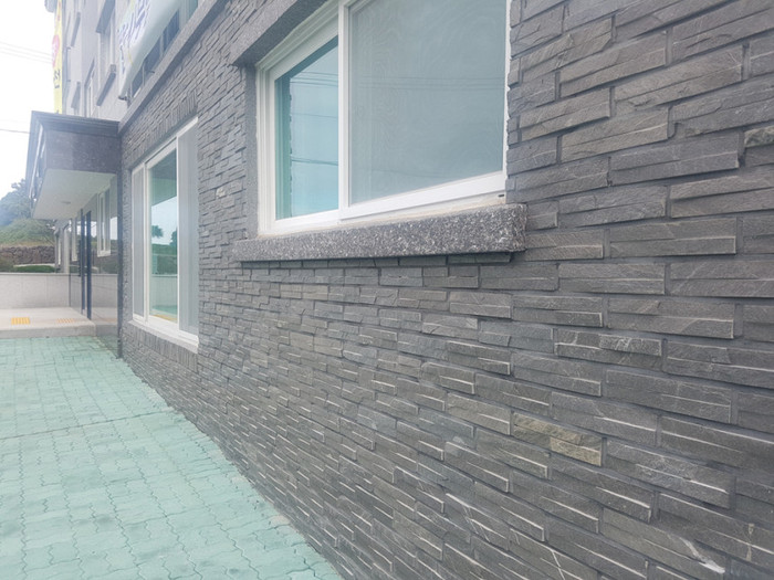 철평석 패널타일 300x70x15T / 하다건재 천연석타일