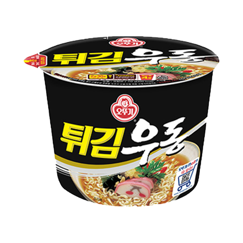 오뚜기 튀김우동 큰컵라면 110g, 1개