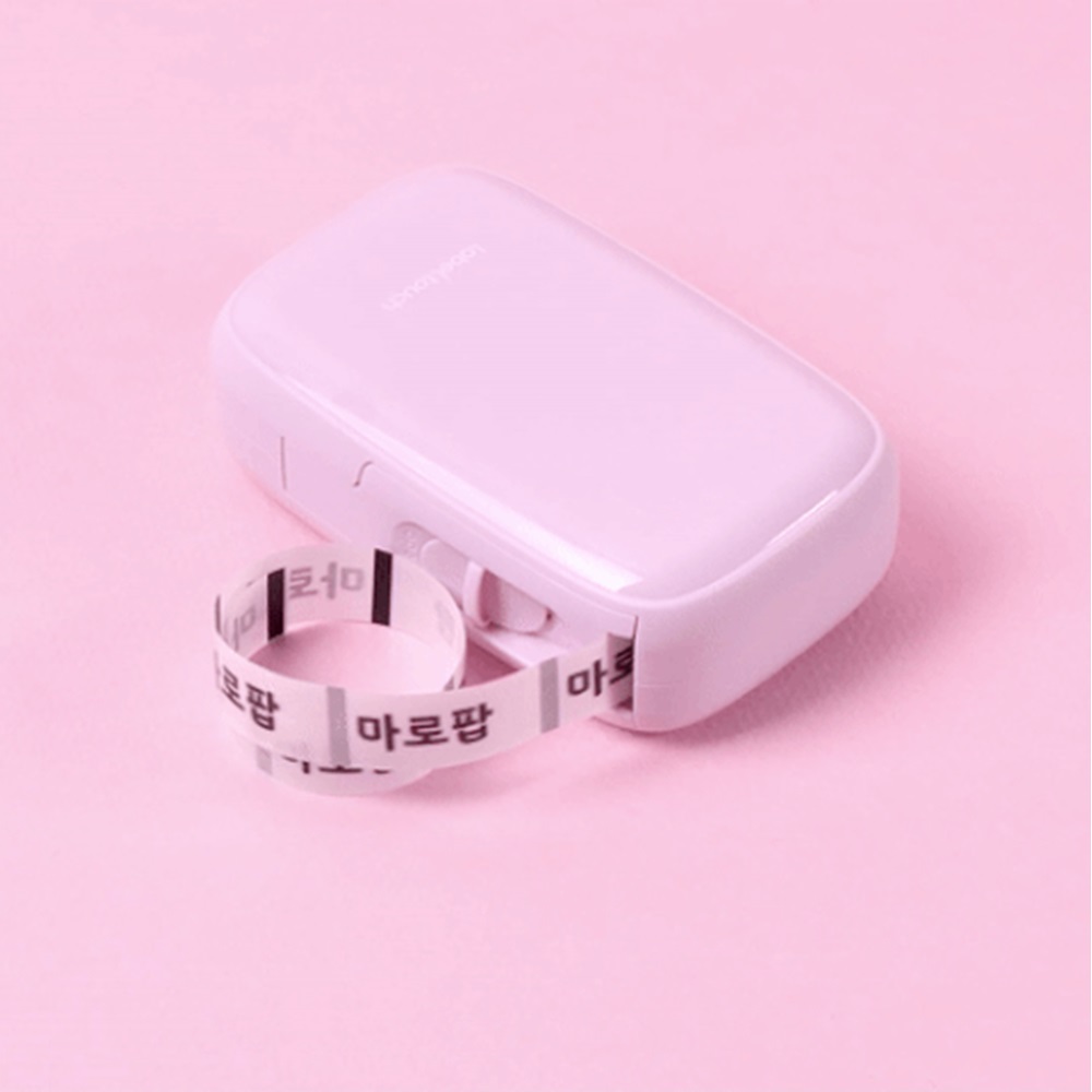 [라벨터치]휴대용 미니 블루투스 라벨프린터 마로팝 maropop 라벨기 2종(색상선택) 이미지 6