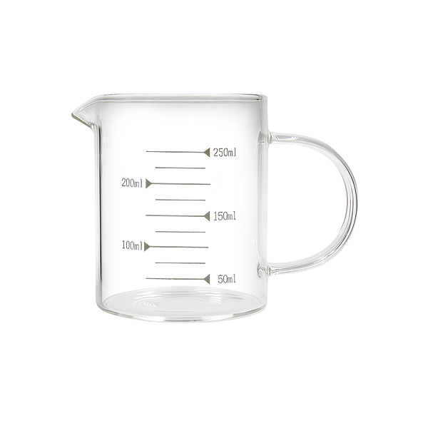 내열 유리 계량컵 눈금 계량 비커 미니 250ml - 상세 이미지 2