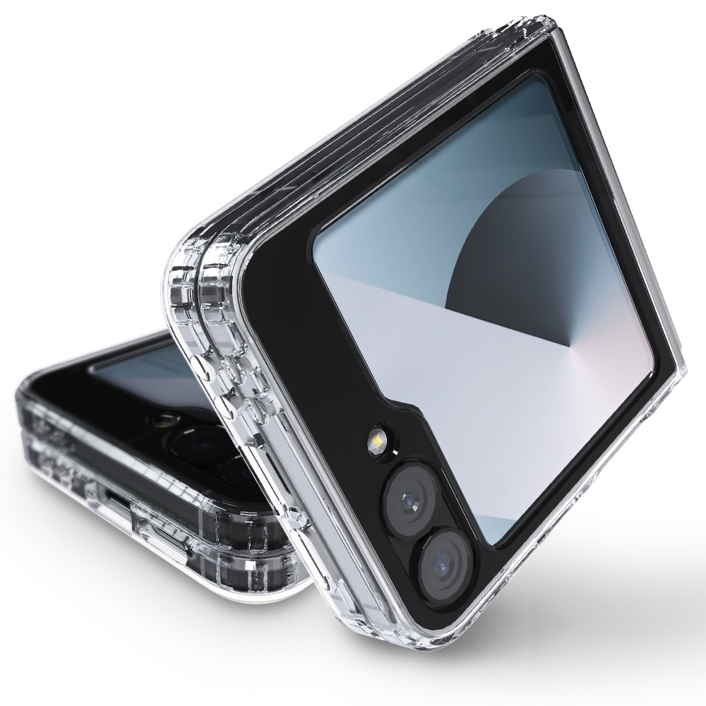 제로스킨 하이브리드 충격보호 케이스 판테온 투명, 갤럭시Z 플립7FE - 상세 이미지 3