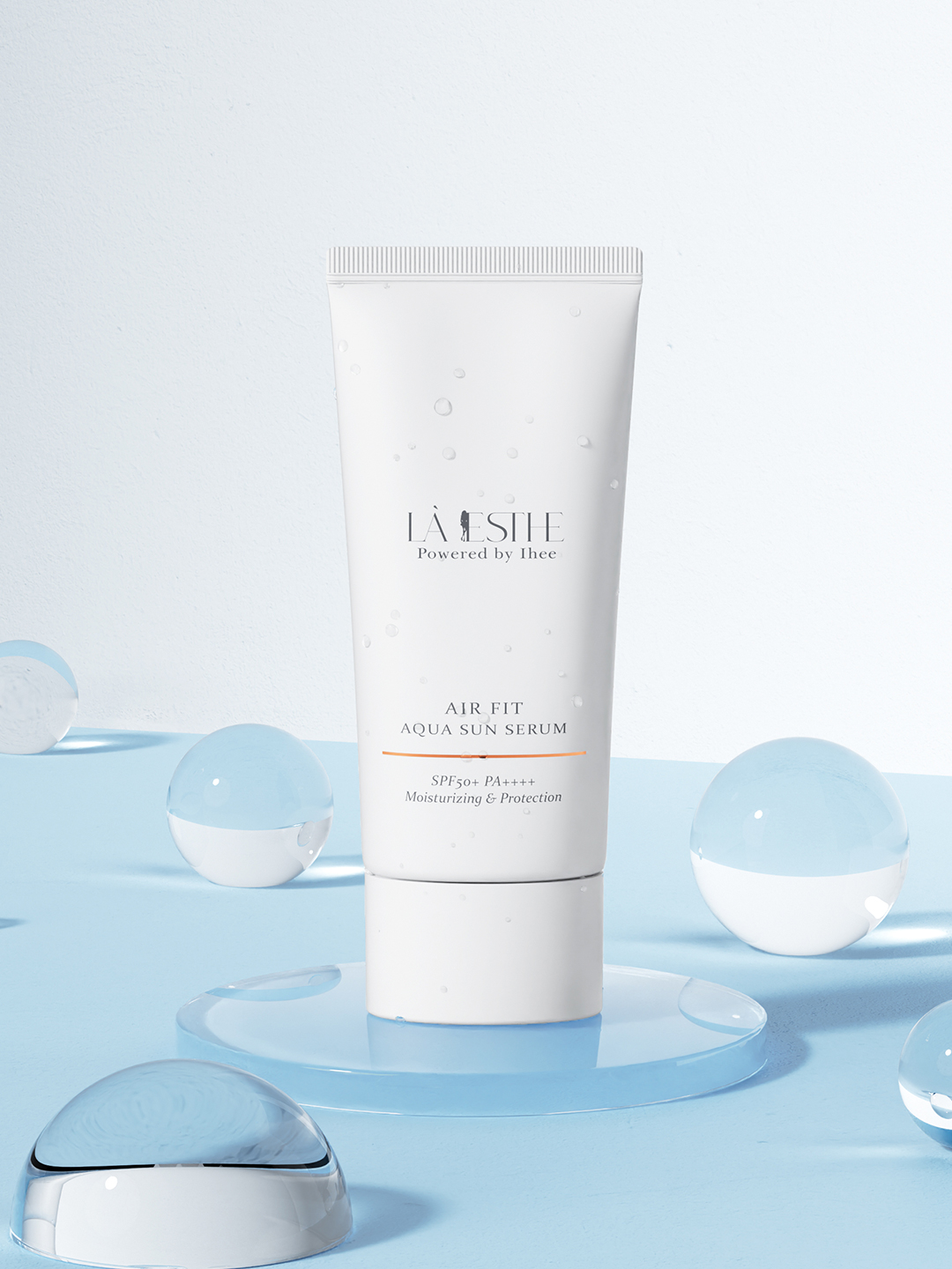 라에스테 아쿠아 에어핏 선세럼 50g SPF50+ PA+ 눈시림 끈적임 없는 수부지 지성피부 피부과 선크림 - 상품 이미지