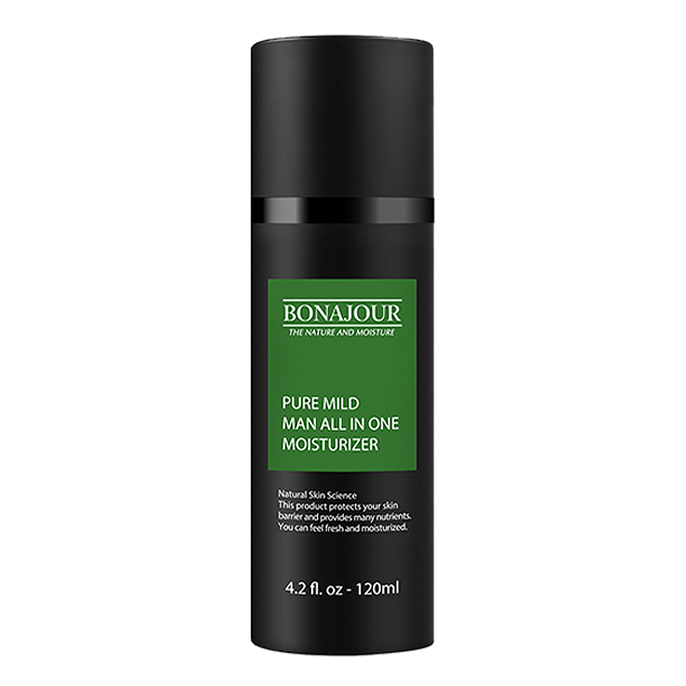 보나쥬르 비건 퓨어마일드 맨 올인원 / 남자 스킨로션, 저자극 남성화장품 120ml - 상세 이미지 2