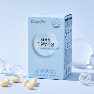 데일리원 더 촉촉 히알루론산 영양제 피부 보습 비타민 함유 60캡슐, 3... 맛있게 먹은 솔직 후기 - 상품 이미지 2