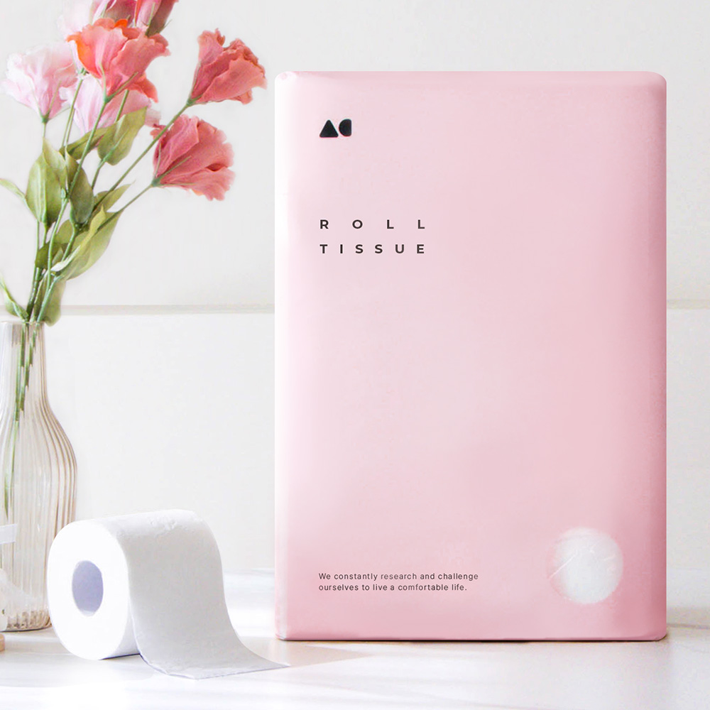 올챌린지 100%천연펄프 화장지 3겹 15m 30m 30롤 1팩+1팩 도톰한 두루마리