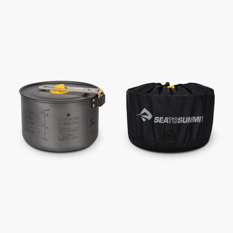 씨투써밋 프론티어 UL 팟 2L 백패킹 알루미늄 코펠 경량 냄비