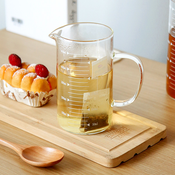 내열 유리 계량컵 눈금 계량 비커 미니 250ml - 상세 이미지 4