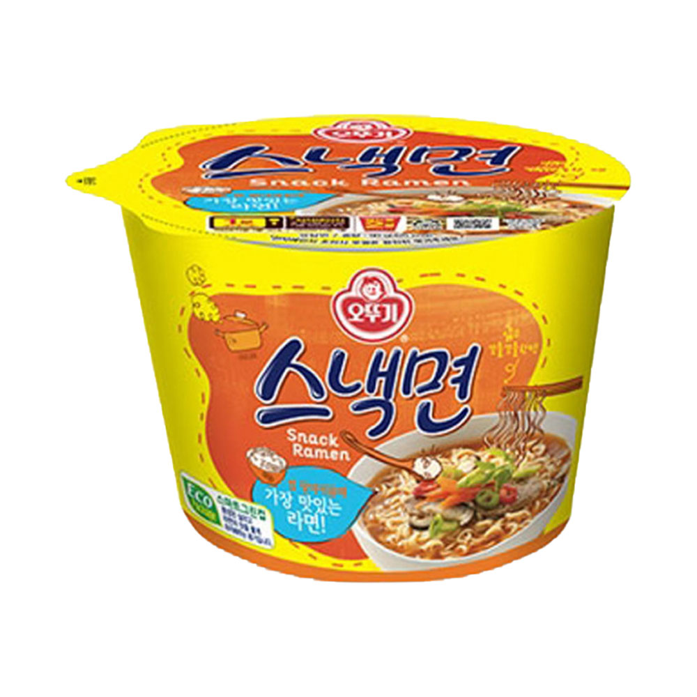 오뚜기 스낵면 큰컵라면 90g, 1개