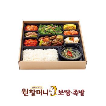[선물하기] 원할머니보쌈.족발 명품 한 끼 명품소갈비찜도시락 : 쿠프마케팅