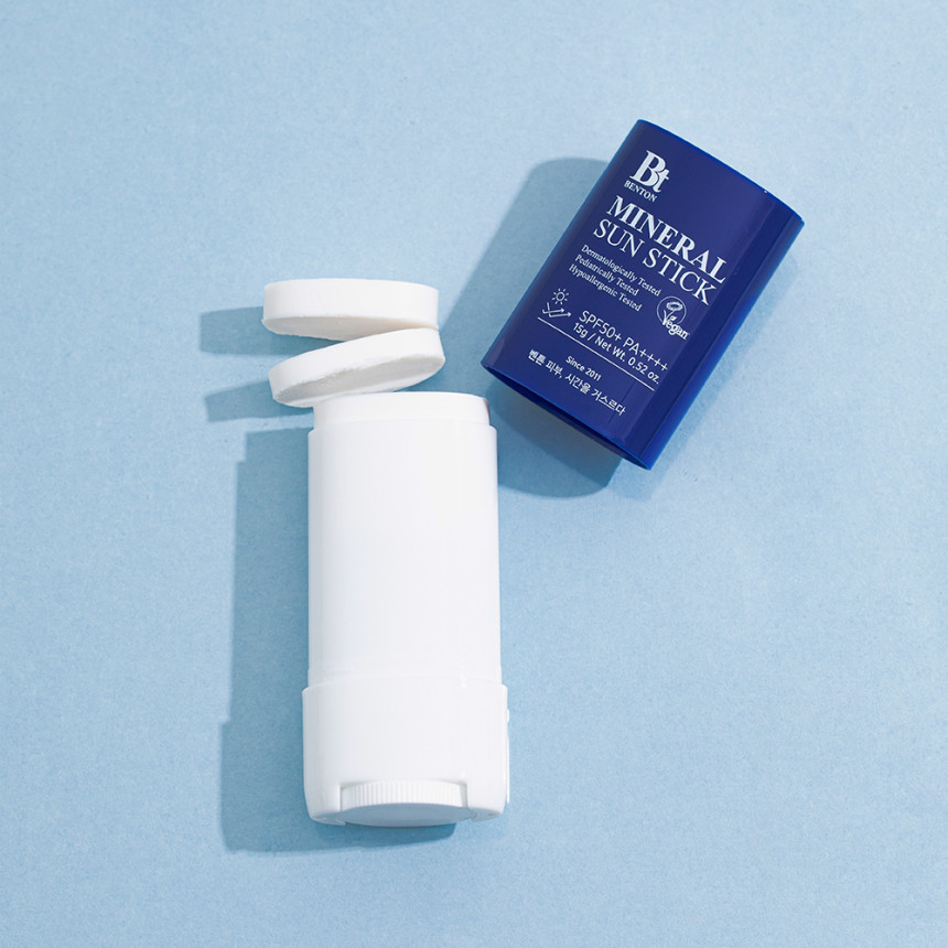 [벤튼 무기자차 선스틱 SPF50+/PA++++ 15g 끈적임없는 보송 스틱썬크림 골프 사진 3