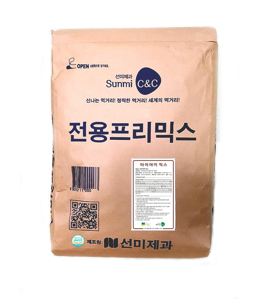 미니붕어빵 붕어빵 타이야끼믹스 10kg - 상품 이미지
