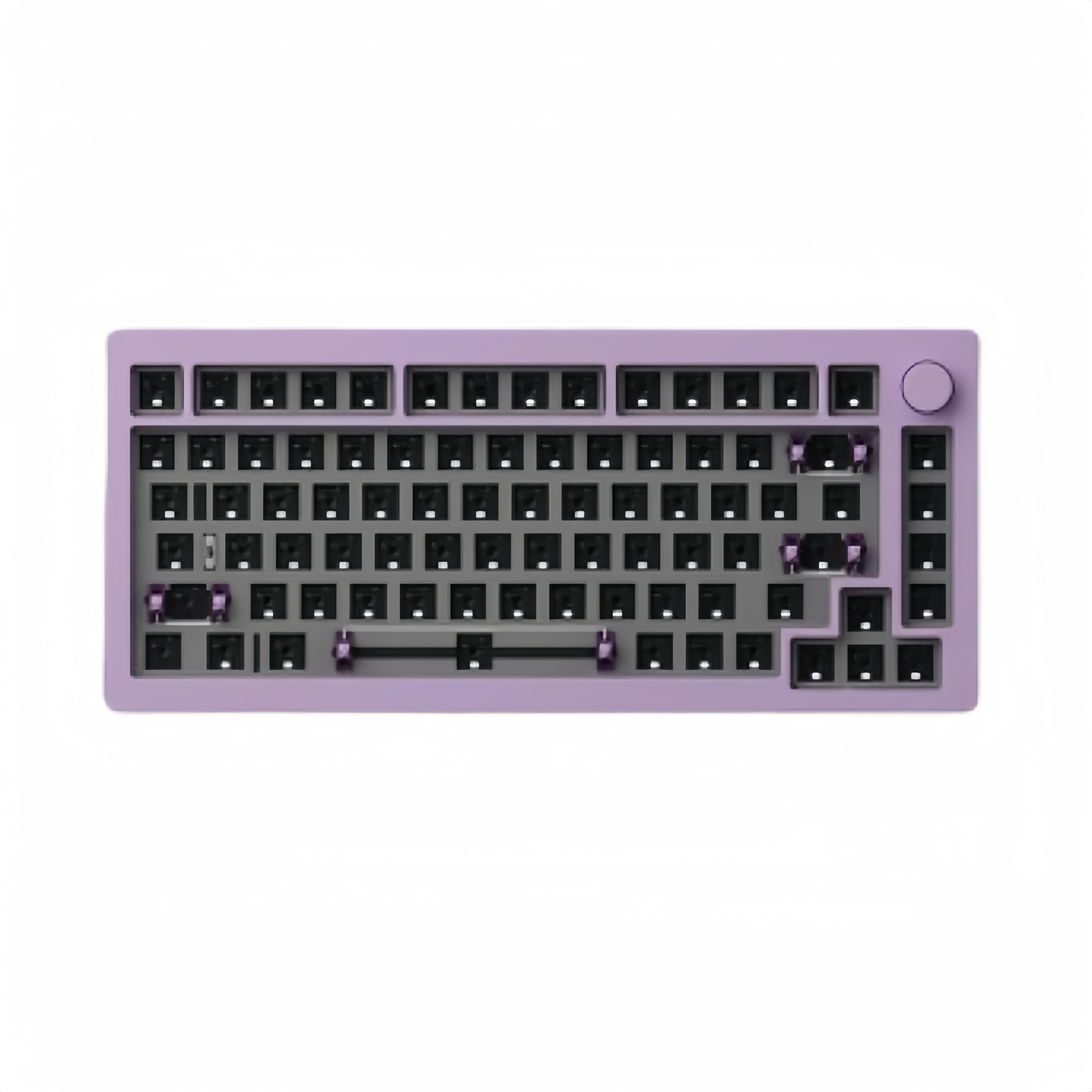 몬스긱 M1W 커스텀 기계식 키보드 핫스왑 풀 알루미늄 MONSGEEK m1w 퍼플 - 상품 이미지