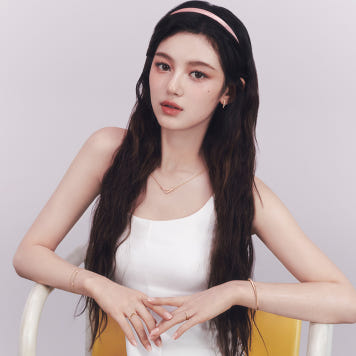 스톤헨지 엣지 14K 로즈골드 목걸이 SA24A06F 