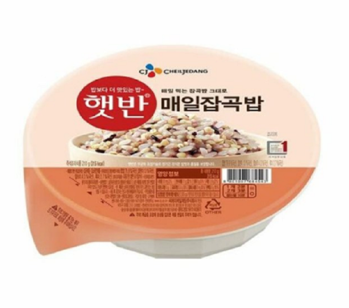 CJ제일제당 햇반 매일잡곡밥 210g x 24개 : SELL2GO