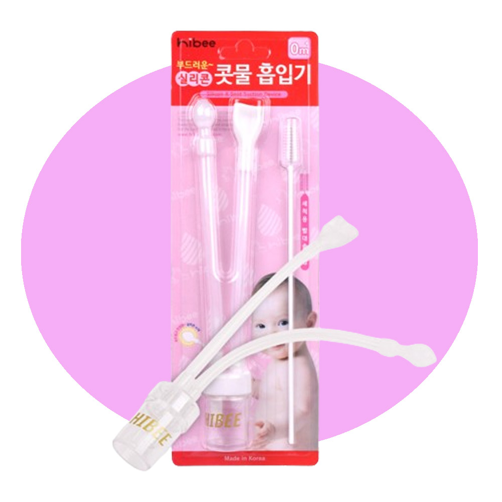 하이비 실리콘 콧물흡입기1P 아기콧물흡입기 - 상품 이미지